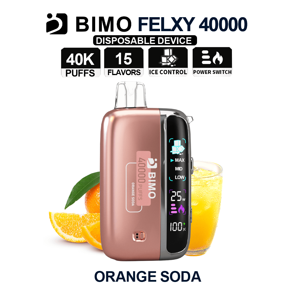 BIMO Felxy 40000 Orange Soda