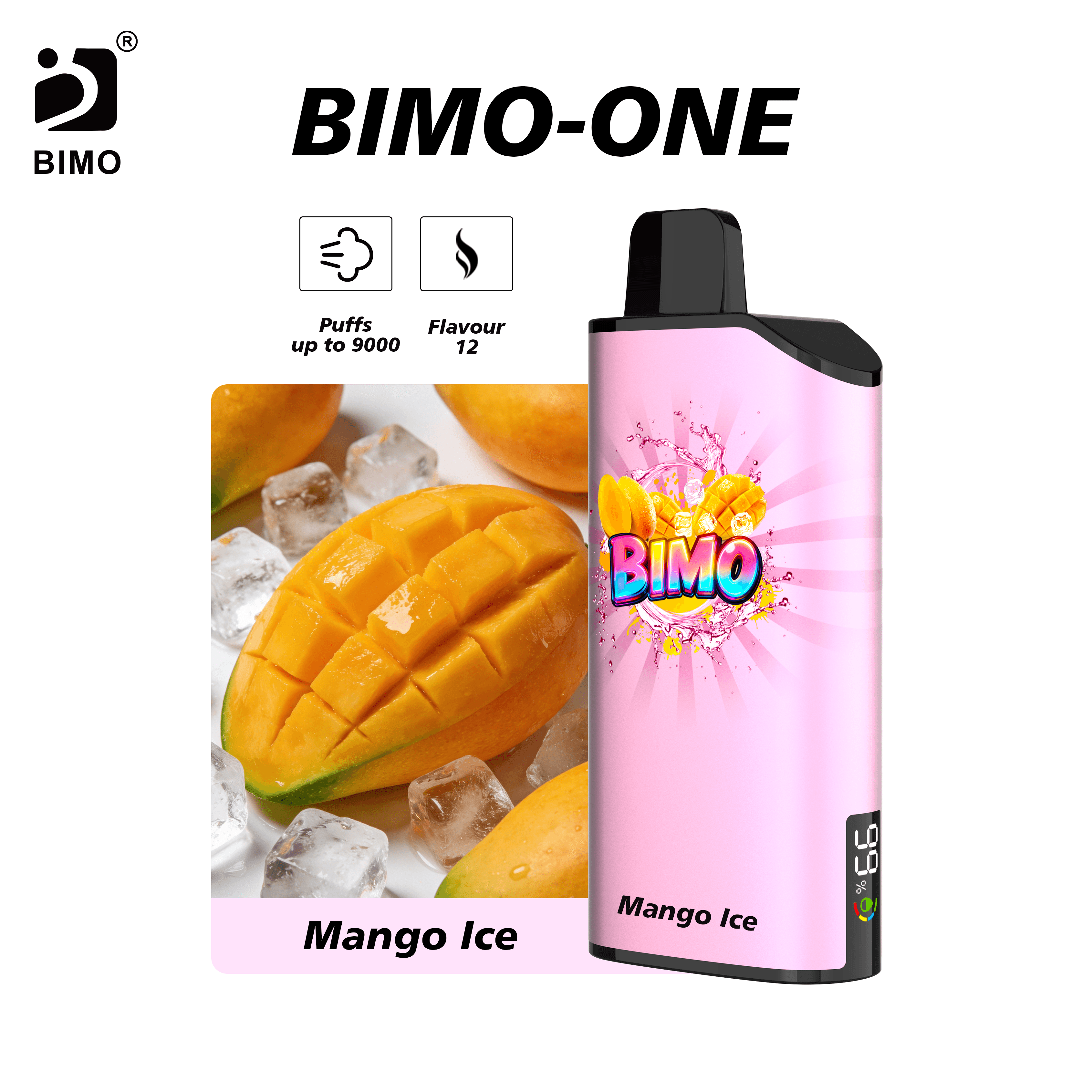 BIMO One 9000 Mango Ice